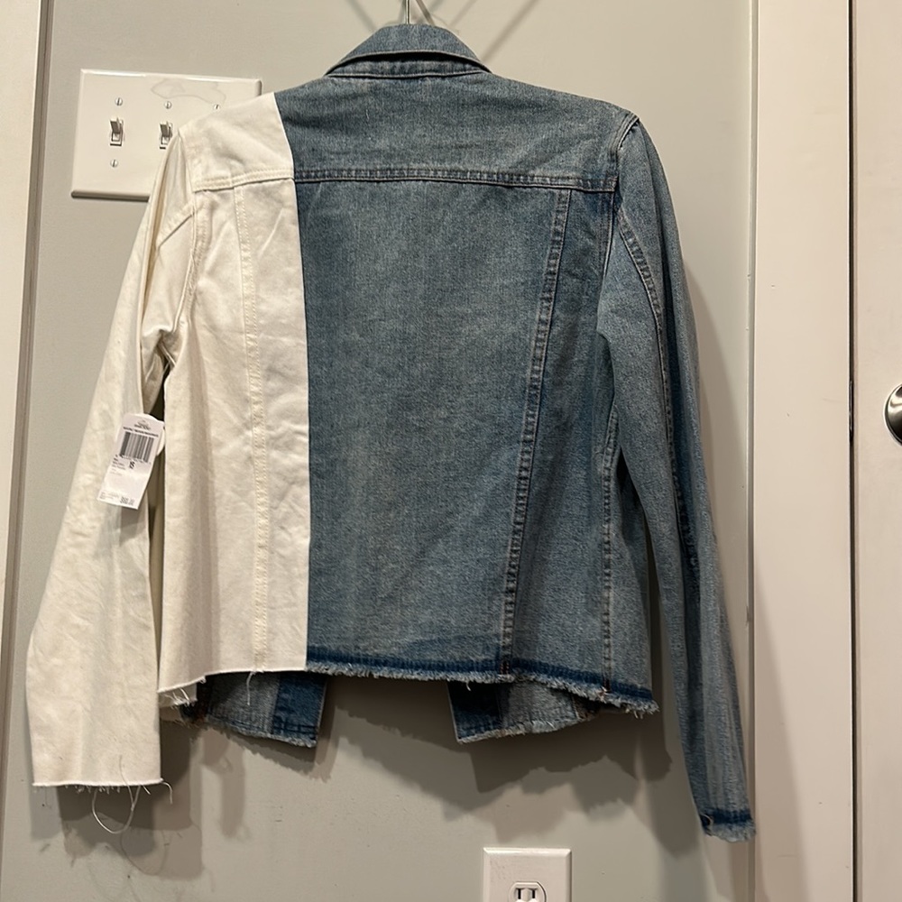 Split Jean jacket - Picture 3 of 3